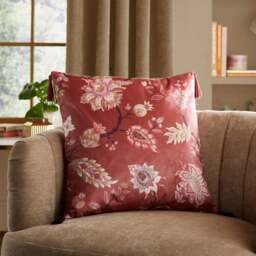 Jacobean Printed Square Cushion Cover - thumbnail 1