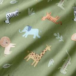 Safari Adventure Organic Cotton Duvet Cover and Pillowcase Set - thumbnail 6