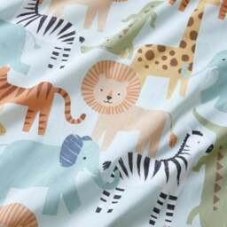 Safari Adventure Organic Cotton Duvet Cover and Pillowcase Set - thumbnail 5