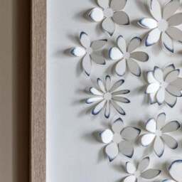 Cedar and Sage Floral Detail Framed Wall Art - thumbnail 2