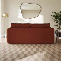 Luca Matte Soft Velvet Reversible Corner Chaise Sofa - thumbnail 3