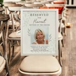 Personalised Reserved For Photo Poster Frame - thumbnail 1