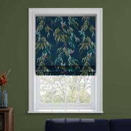 Kingfisher Made to Measure Roman Blind - thumbnail 3