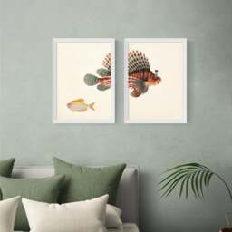 East End Prints Set of 2 Fish Prints - thumbnail 1