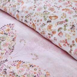 Catherine Lansfield Enchanted Butterfly Reversible Duvet Cover & Pillowcase Set - thumbnail 4