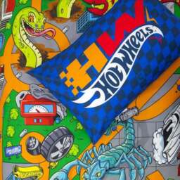 Hot Wheels Playful Microfibre Single Duvet Cover & Pillowcase Set - thumbnail 5