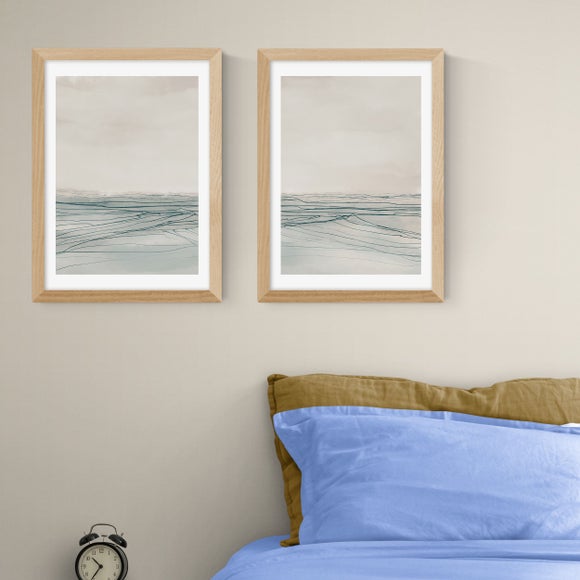 East End Prints Set of 2 Still Sea Prints - image 1