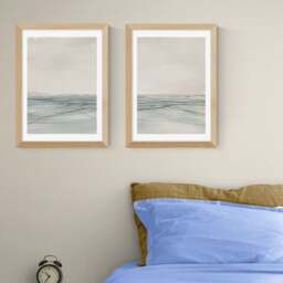 East End Prints Set of 2 Still Sea Prints - thumbnail 1