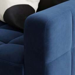 Harlow Velvet Storage Double Sofa Bed - thumbnail 5