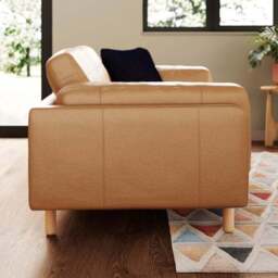 Newton Vintage Leather 2 Seater Sofa - thumbnail 2