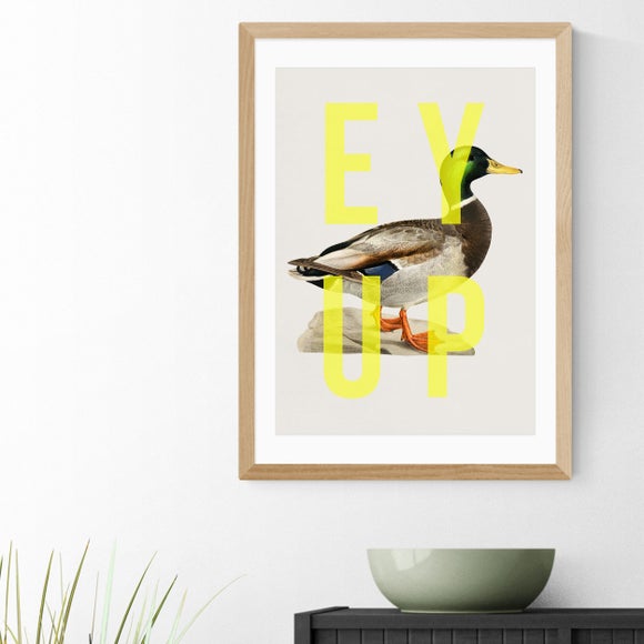 East End Prints Ey Up Duck Print - image 1