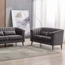 Image Furnishings Charlotte Velvet 2 Seater Sofa - thumbnail 2