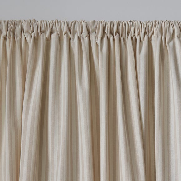 Linford Stripe Unlined Slot Top Curtains - image 1