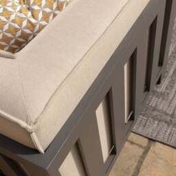 Maze Ibiza U Shape Garden Sofa Set with Square Table - thumbnail 5