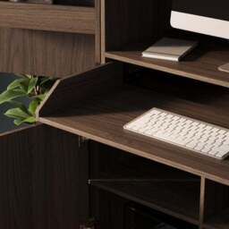 Bryant Hideaway Computer Cabinet Desk - thumbnail 5
