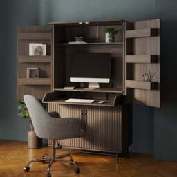 Bryant Hideaway Computer Cabinet Desk - thumbnail 3