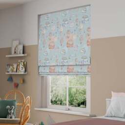 Little Adventurers Hot Air Balloon Made to Measure Roman Blind - thumbnail 3