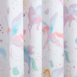 Celestial Unicorn Blackout Eyelet Curtains - thumbnail 3
