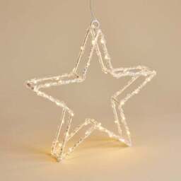Light Up Double Acrylic Star Decoration - thumbnail 5
