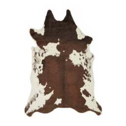 Faux Fur Cow Print Rug - thumbnail 5