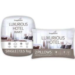 Snuggledown Luxurious Hotel 13.5 Tog Winter Duvet and Pillow Set - thumbnail 2