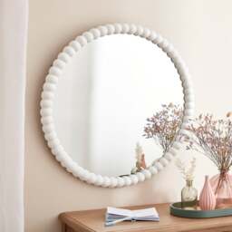 Bobbin Round Wall Mirror - thumbnail 1