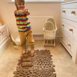 Muffik Eco Earth Orthopaedic Sensory Play Mat Set of 6 - thumbnail 5