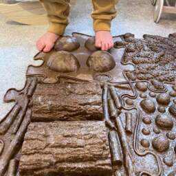 Muffik Eco Earth Orthopaedic Sensory Play Mat Set of 6 - thumbnail 2