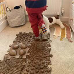 Muffik Eco Earth Orthopaedic Sensory Play Mat Set of 6 - thumbnail 6