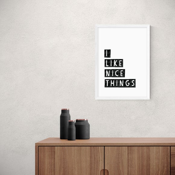 East End Prints I Like Nice Things Print - image 1