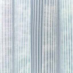 Ticking Stripe Slot Top Voile - thumbnail 3