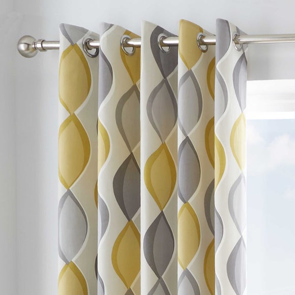 Fusion Lennox Eyelet Curtains - image 1