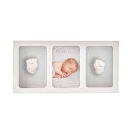 Bambino White Multi Photo Frame & Casting Kit - thumbnail 1