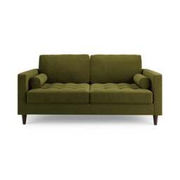 Zoe 3 Seater Double Sofa Bed, Velvet - thumbnail 5