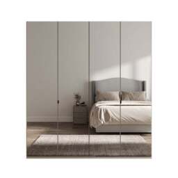 Wiemann Kahla 4 Door Mirrored Wardrobe - thumbnail 2