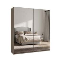 Wiemann Kahla 4 Door Mirrored Wardrobe - thumbnail 3