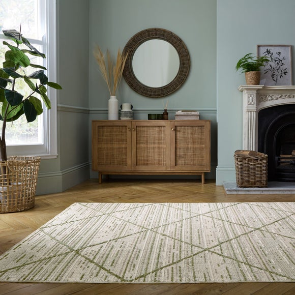 Edited Life Diamond Tuft Textured Washable Rug - image 1