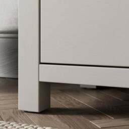 Olney Wide 2 Drawer Bedside Table - thumbnail 5