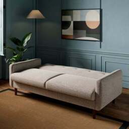 Margot Multi Yarn Boucle Clic Clac Storage Sofa Bed - thumbnail 2