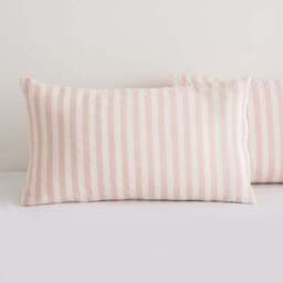 Durham Stripe 100% Cotton Duvet Cover and Pillowcase Set - thumbnail 2