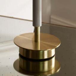Midland Marble Effect Table Lamp - thumbnail 4