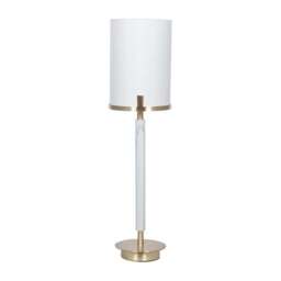 Midland Marble Effect Table Lamp - thumbnail 2