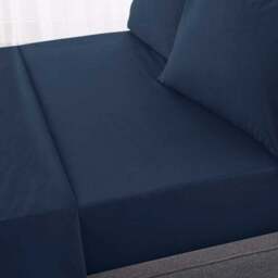 Hotel 230 Thread Count Percale 100% Cotton Flat Sheet - thumbnail 2