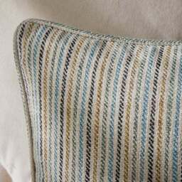 Walker Tonal Stripe Square Cushion - thumbnail 2