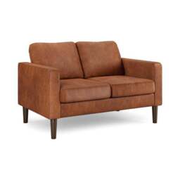 Jacob Faux Leather Compact 2 Seater Sofa - thumbnail 6