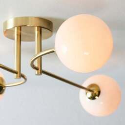 Vogue Hartwell 4 Light Semi Flush Ceiling Light - thumbnail 2