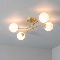 Vogue Hartwell 4 Light Semi Flush Ceiling Light - thumbnail 1