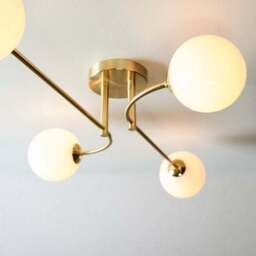 Vogue Hartwell 4 Light Semi Flush Ceiling Light - thumbnail 5