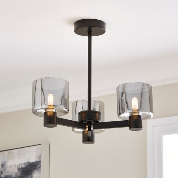 Erin 3 Light Semi Flush Ceiling Light - image 1