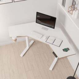 Gino Corner Height Adjustable Desk - thumbnail 2